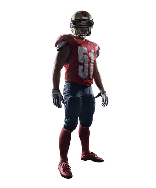istock American football player isolated 470728350