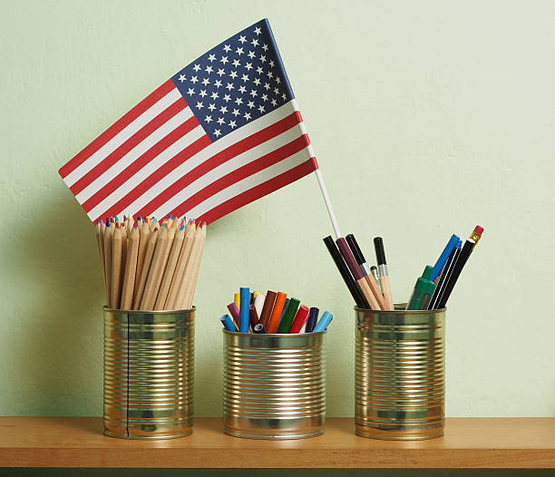istock Upcycling, Writing Accessories in Tin Can 470730753