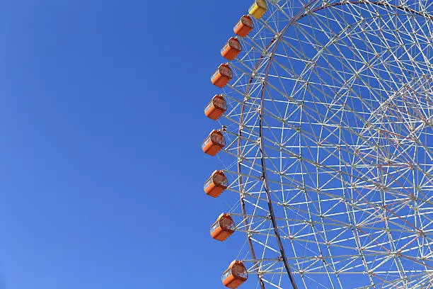 Photo of Ferris Wheel - Osaka City in Japan