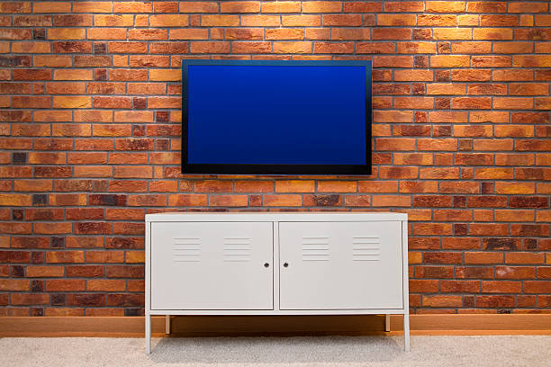 tv - man made structure high definition television domestic room living room 뉴스 사진 이미지