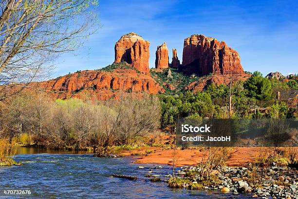 Cathedral Rock Near Sedona Stock Photo - Download Image Now - Cathedral Rocks, Sedona, 2015