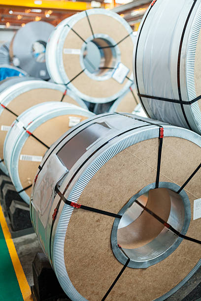 istock Rolls Of Steel Sheet 470735392