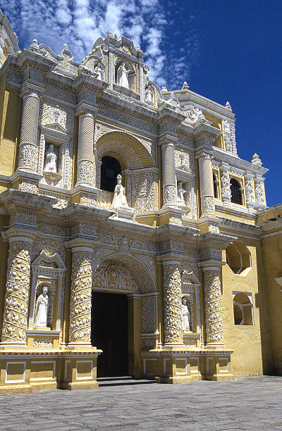 istock Ornate Facade Cathedral Antigua Guatemala 470735832