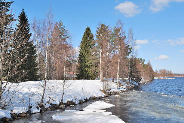 istock Early spring in Imatra, Finland 470737259
