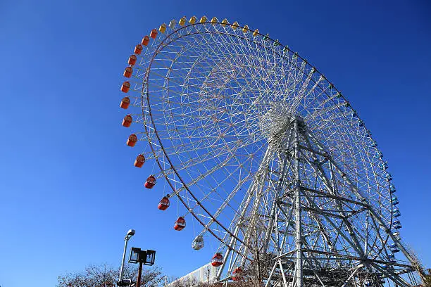 Photo of Ferris Wheel - Osaka City in Japan