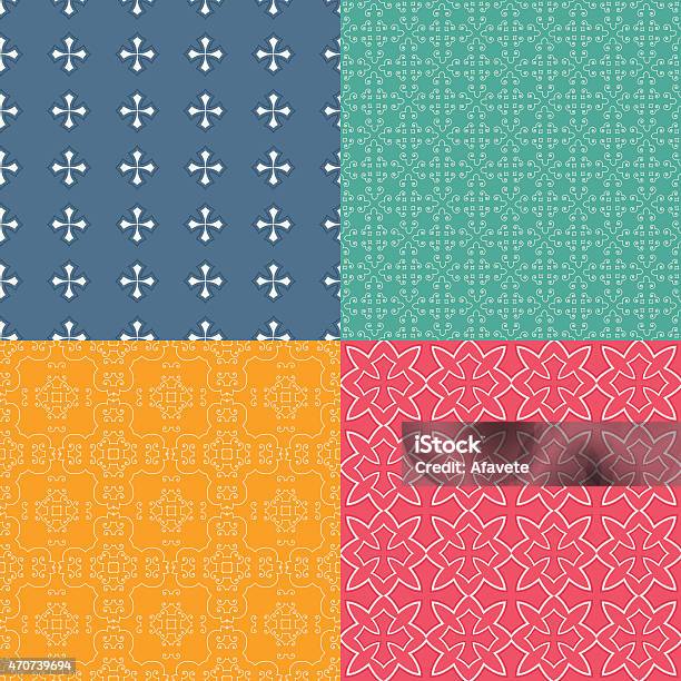 3 Pattern Set Pattern Set Stock Illustration - Download Image Now - 2015, Abstract ...