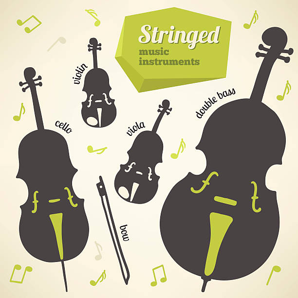 String Instruments Clipart 440+ Stringed Musical Instrument Stock Illustrations, Royalty-Free ...