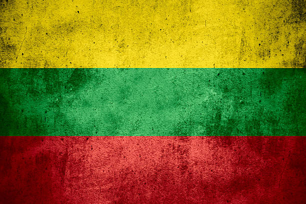 istock flag of Lithuania 470745300