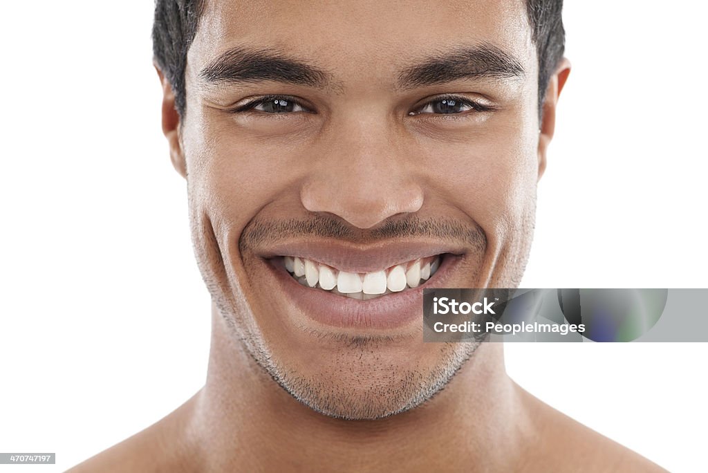 Giving you his best smile Portrait of a handsome young man giving you a toothy smile 20-24 Years Stock Photo