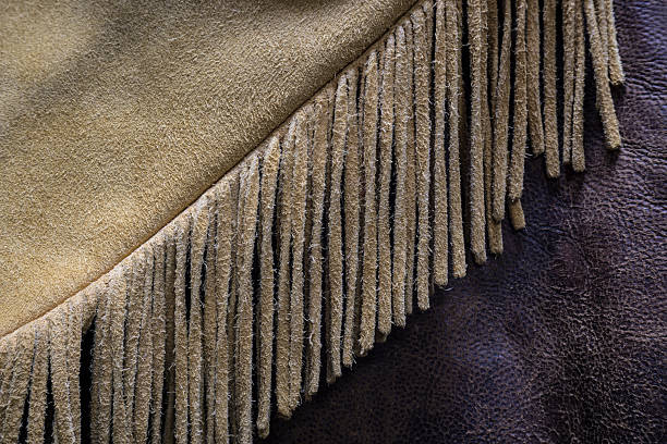 istock Leather Fringe Detail 470747972