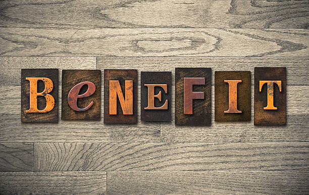 istock Benefit Wooden Letterpress Theme 470748558