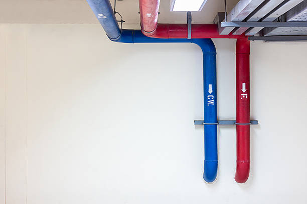 istock The pipeline on the wall 470750280