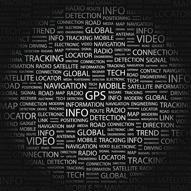 ilustrações de stock, clip art, desenhos animados e ícones de gps. - satellite global positioning system surveillance satellite dish