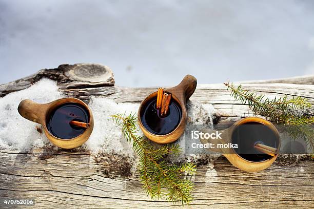 Mulled Wine Stock Photo - Download Image Now - 2015, Backgrounds, Cinnamon