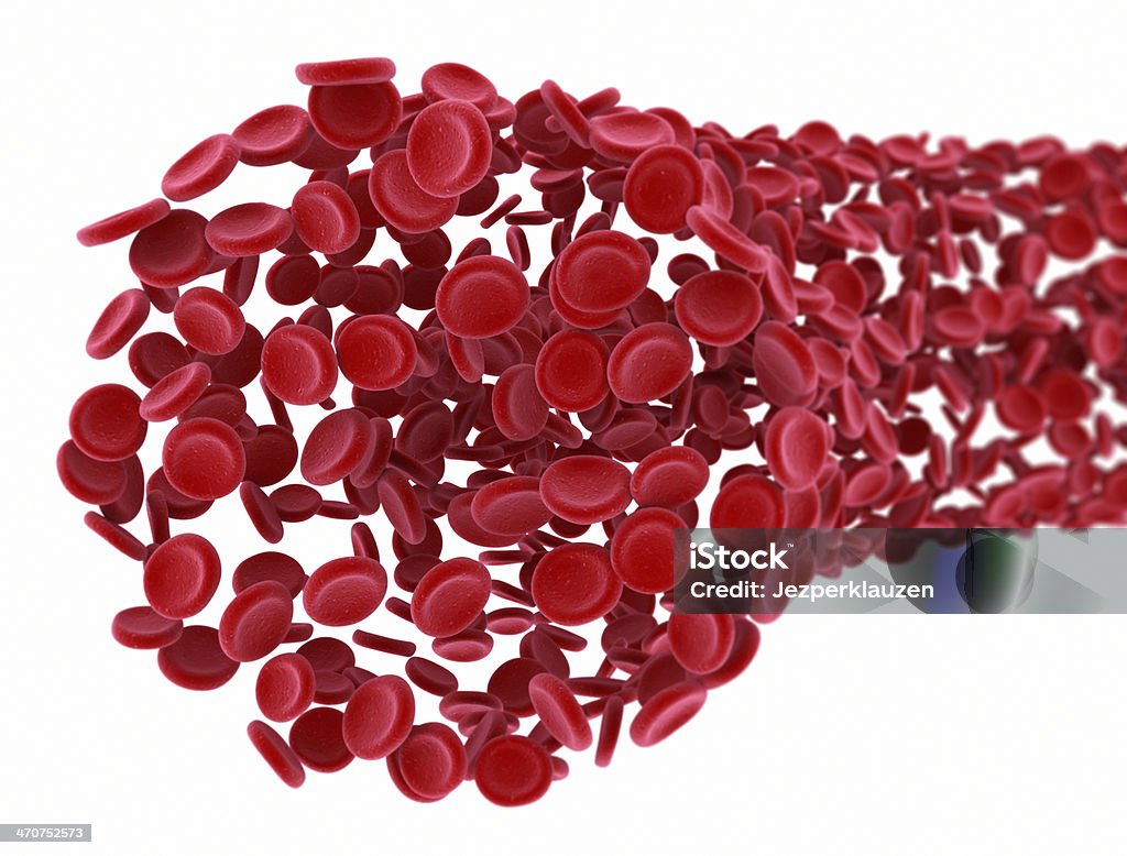 혈액 세포 - 로열티 프리 3차원 형태 스톡 사진