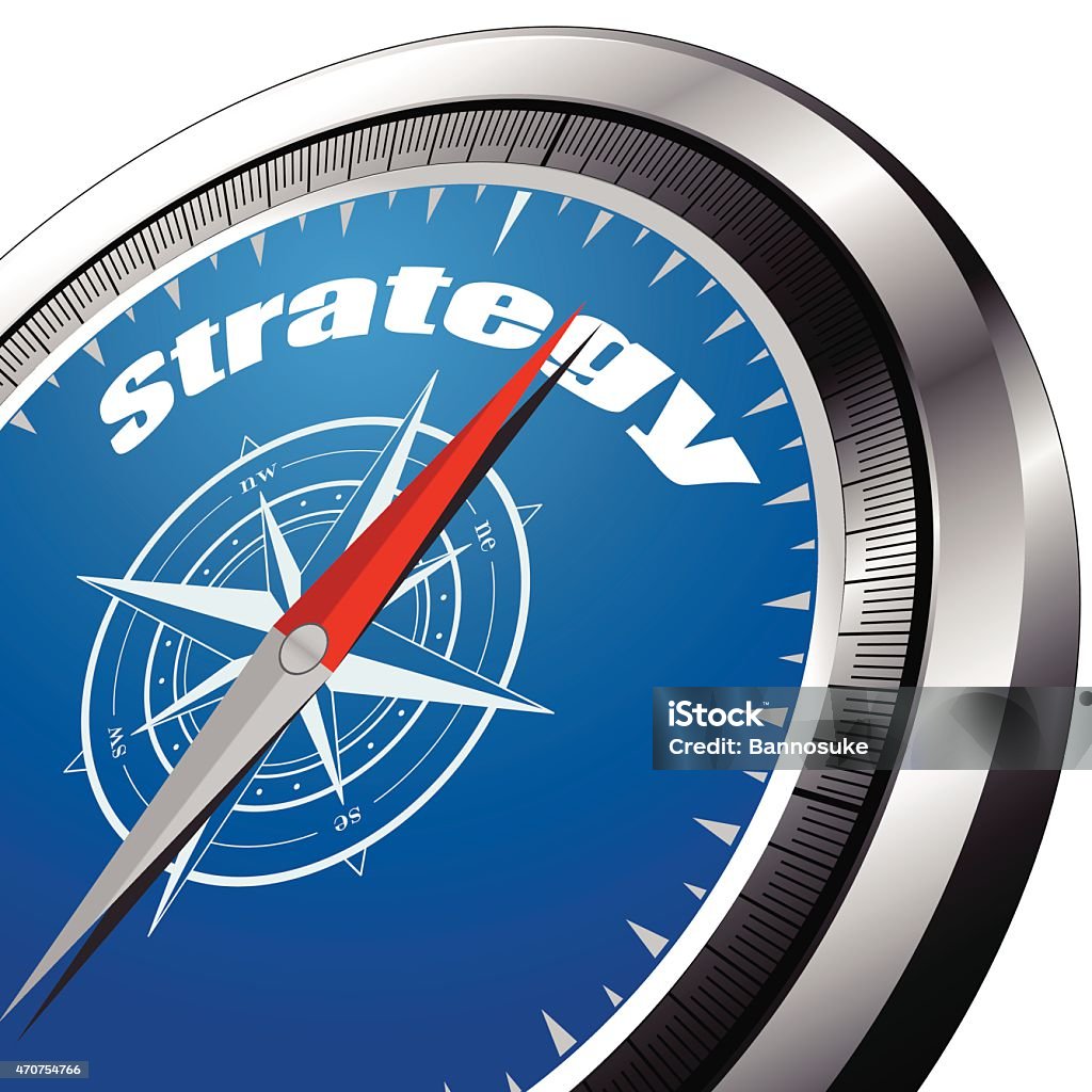 Compass Strategy Understanding Strategy Compass Stock Illustration - Download Image Now - Leadership ...