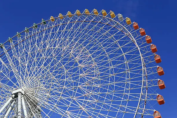 Photo of Ferris Wheel - Osaka City in Japan