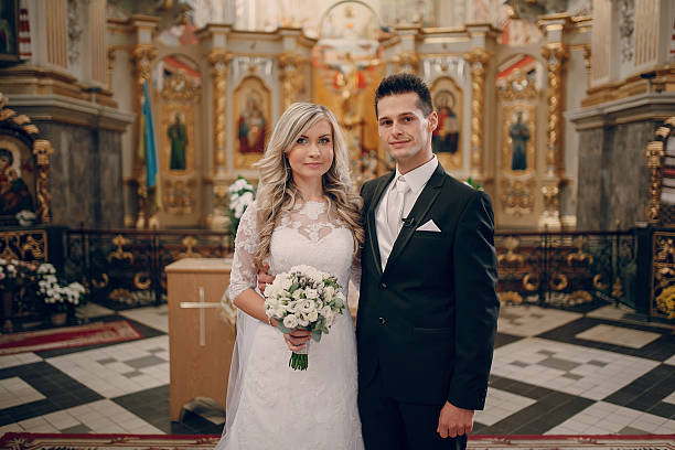 istock oath in the church brides 470760836
