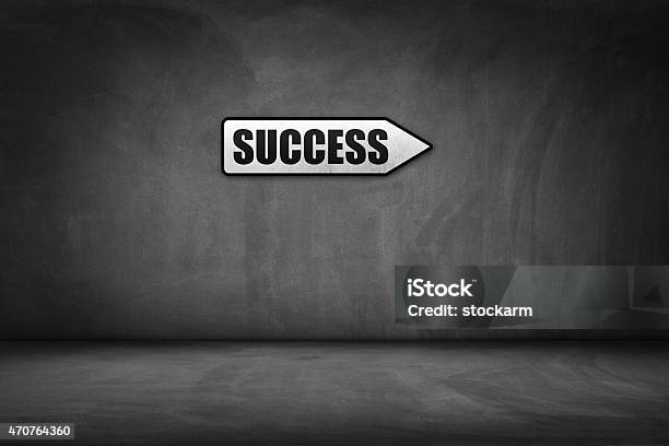 Business Concept Directional Sign With Success Text Stock Photo - Download Image Now