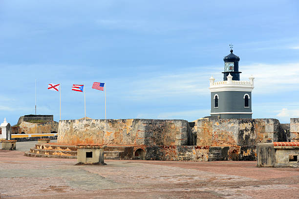 istock Lighthouse at Castillo San Felipe del Morro, San Juan 470764962