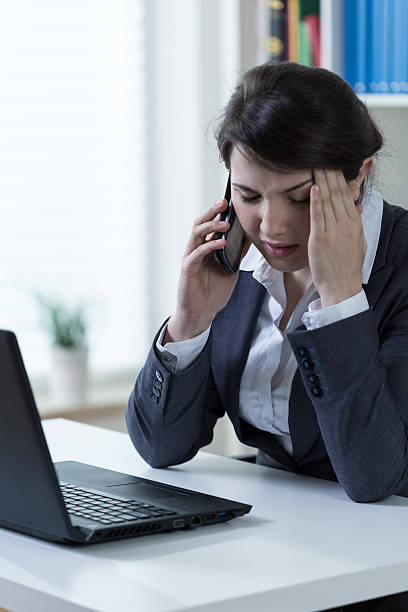 istock Overworked worker of corporation 470765534