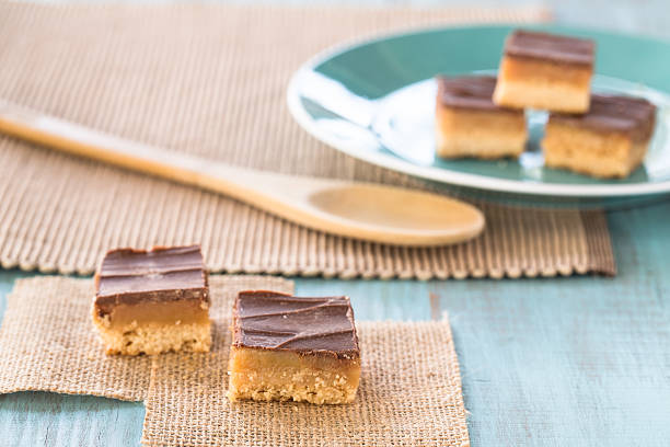 istock Chocolate And Caramel Millionaire Bar Cookies 470767018
