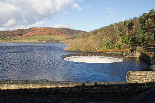 istock Ladybower reservior full to the brim. 470772735