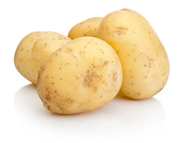 istock New potato isolated on white background 470773022