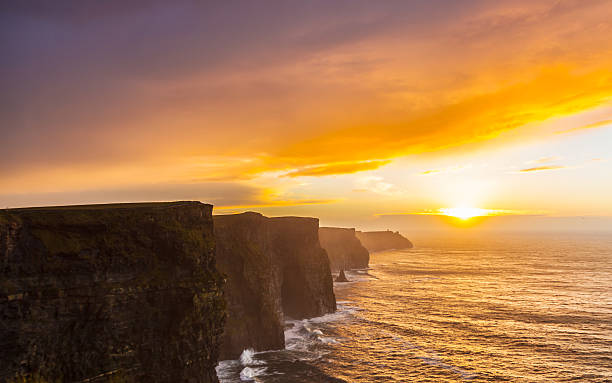 istock Cliffs of Moher at sunset in Co. Clare Ireland 470773210