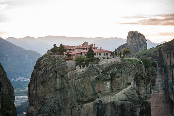 istock Monastery of Holy Trinity  in Meteora, Greece 470773938