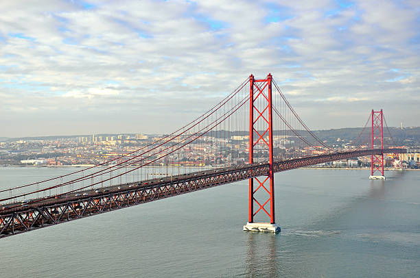 istock Golden gates bridge in Lisbon 470776801