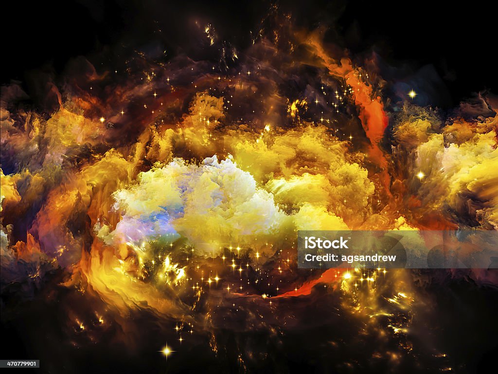 Nebula Burst Universe Is Not Enough series. Backdrop design of fractal elements, lights and textures to provide supporting composition for works on fantasy, science, religion and design Abstract Stock Photo