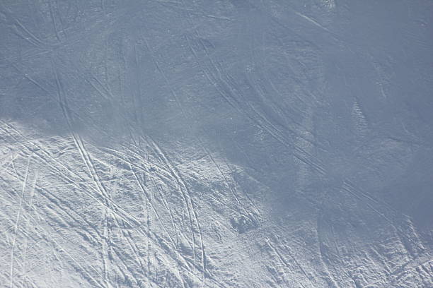 istock Ski Run in Twilight, Marks from Skiing, Winter Season 470782761