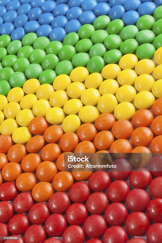 Coloré Bonbon au chocolat - Photo de Arc en ciel libre de droits