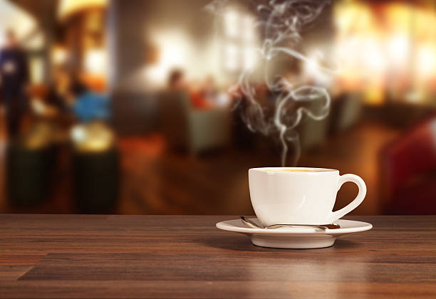 kawa napój w barze - coffe cup zdjęcia i obrazy z banku zdjęć