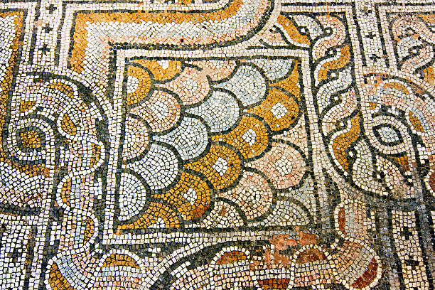 istock Roman mosaic floor 470793559