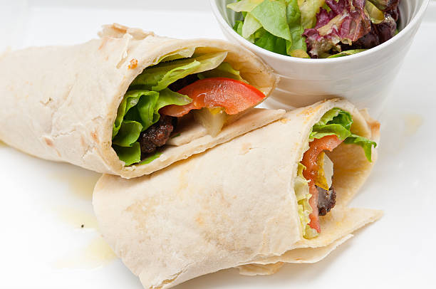 istock kafta shawarma chicken pita wrap roll sandwich 470793855