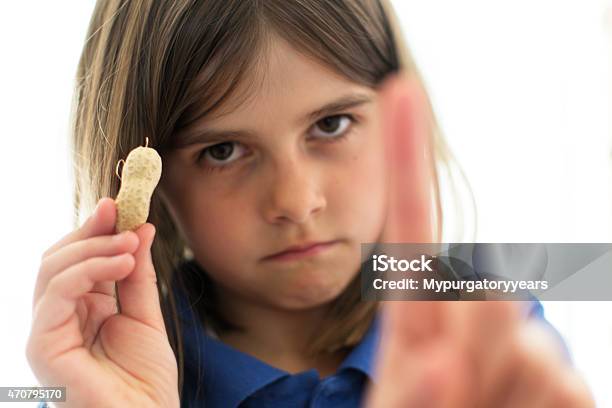 Beware Contains Nuts Stock Photo - Download Image Now - Allergy, Peanut - Crop, Peanut - Food