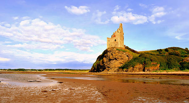 istock The landscape of Greenan Castle 470795204
