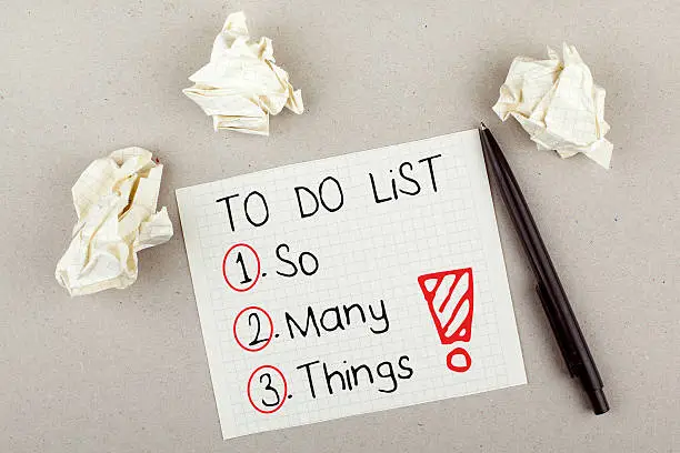 Photo of To Do List So Many Things