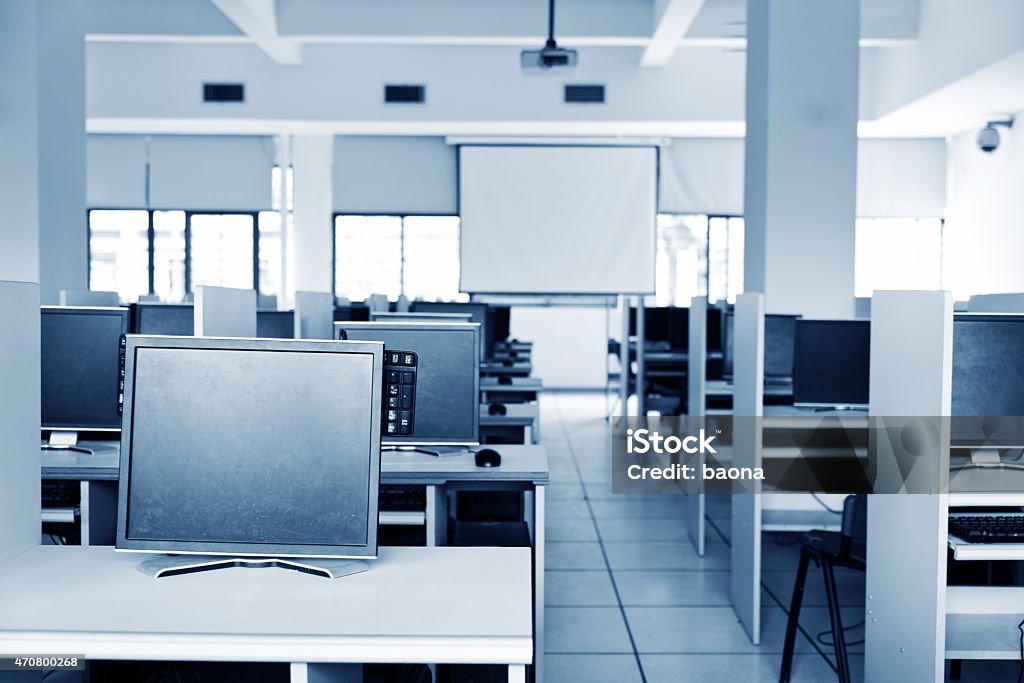 Best Computer Classroom Computer Classroom Stock Photo - Download Image Now - Computer Lab ...