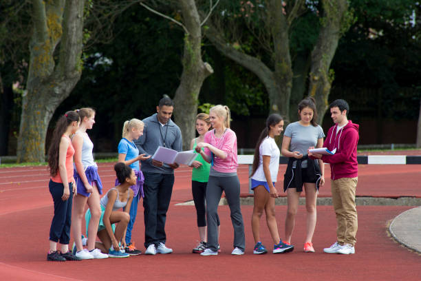 istock Sports Day Team Meeting 470800502