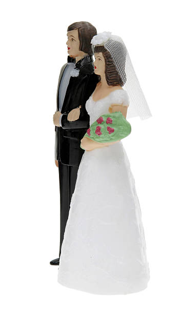 istock Wedding couple as decoration 470802380