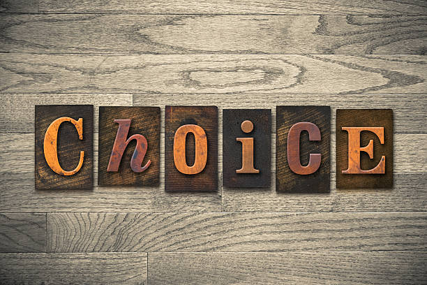 istock Choice Wooden Letterpress Theme 470806488