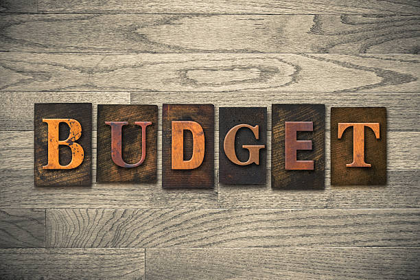 istock Budget Wooden Letterpress Theme 470806508