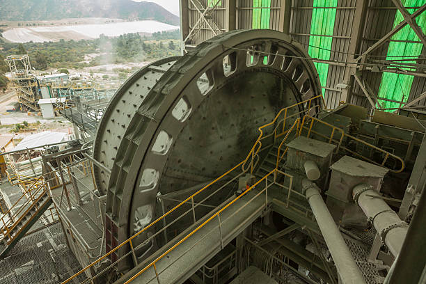istock Industrial Machinery - Ball Mill 470806685