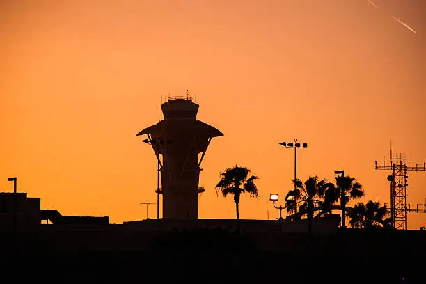 Airports Control Tower in LAX