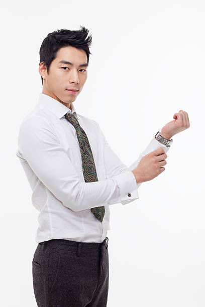 istock Young Asian business man ready for go to work. 470821333