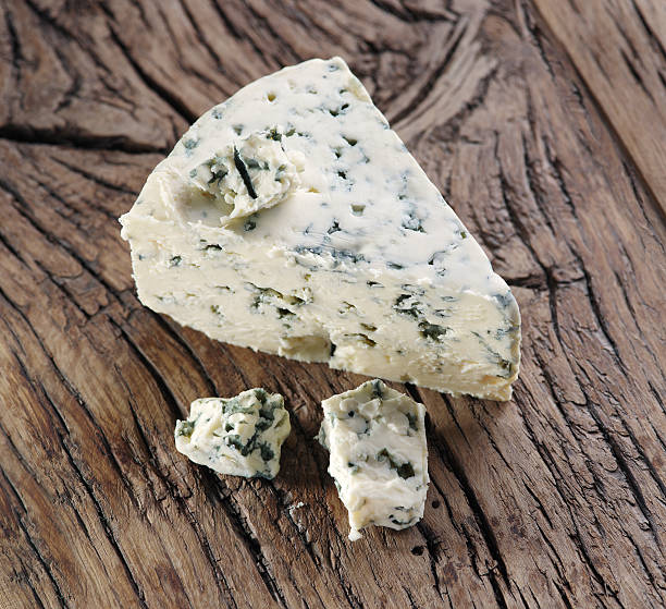 istock Slices of Danish Blue cheese. 470822450
