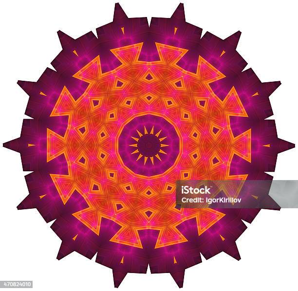 Geometric Decorative Ornament Stock Photo - Download Image Now - 2015, Abstract, Circle